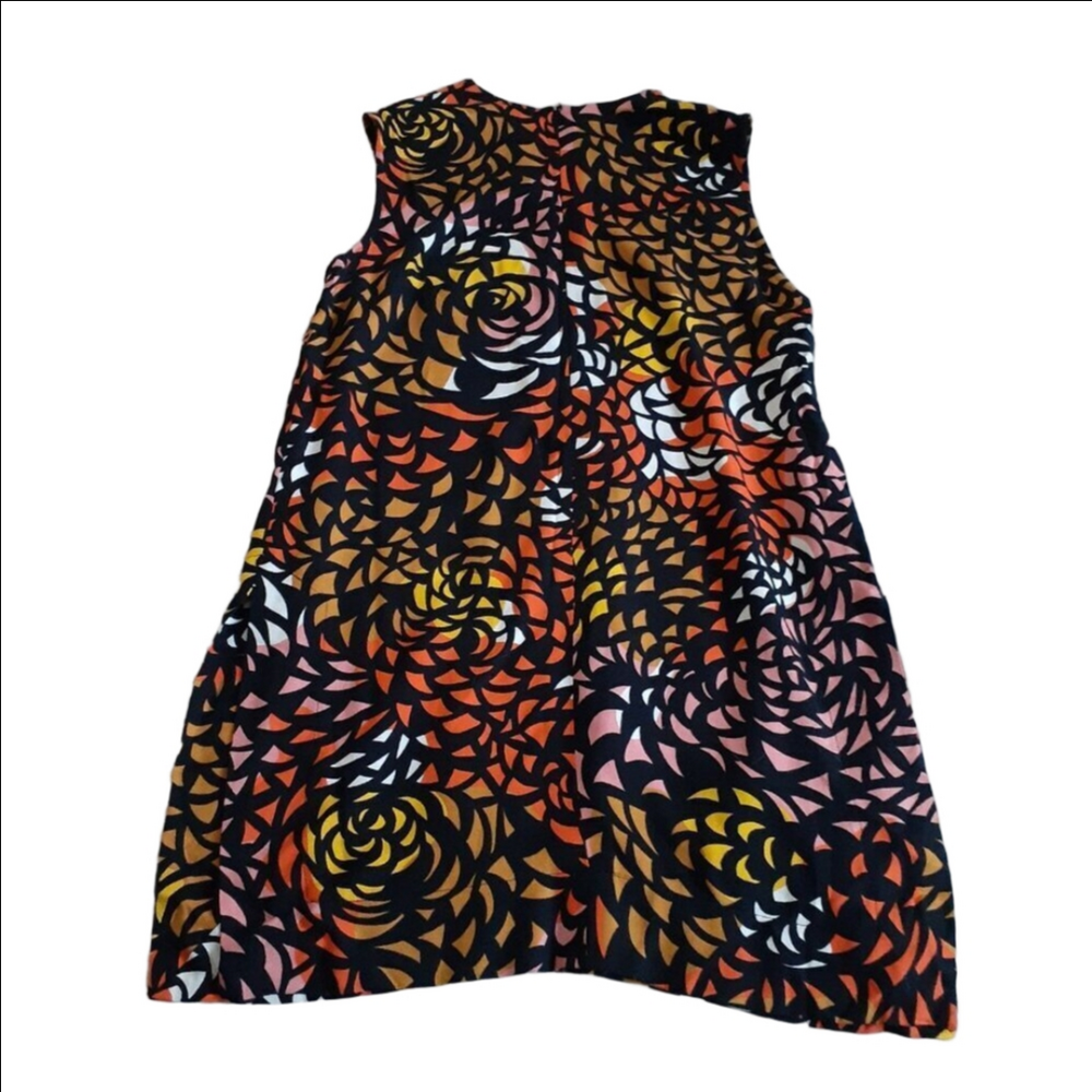 Marimekko Women's Size 34 (XS) Multicolor Retro Print Sleeveless Gita Tunic Top - Picture 11 of 16